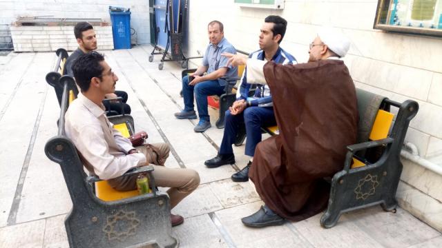 بازدید معاون تربیت بدنی شهرداری از مسجد و حوزه علمیه حضرت ابوطالب علیه‌السلام