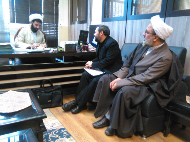دیدار حجت الاسلام و المسلمین با رئیس کانون های مساجد وزارت ارشاد