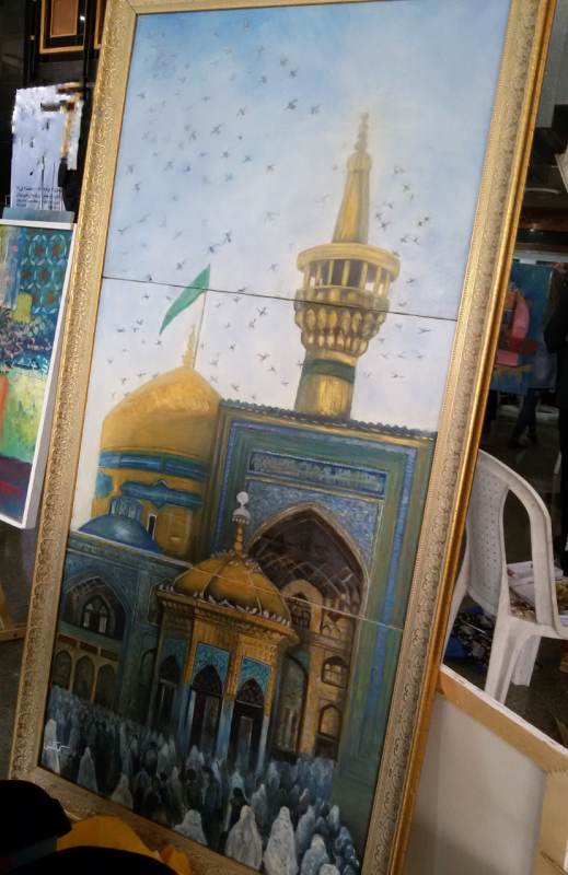 حضور حجت الاسلام و المسلمین سینایی در جشنواره ضریح مهربانی