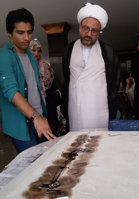 حضور حجت الاسلام و المسلمین سینایی در جشنواره ضریح مهربانی