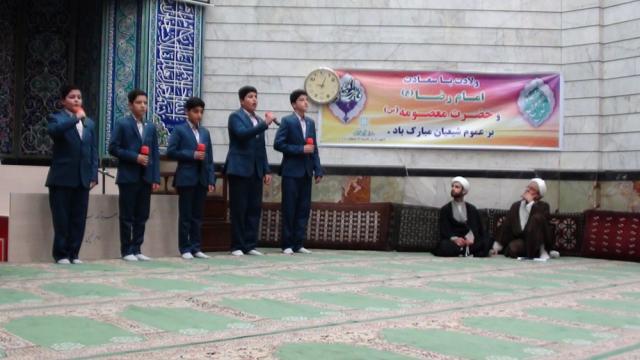 محفل انس با قرآن - ولادت امام رضا (ع) - مسجد منیریه - حوزه علمیه حضرت ابوطالب (ع)