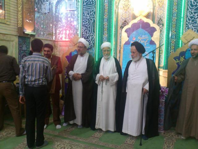 حجت الاسلام و المسلمین سینایی در مراسم اختتامیه جشنواره بچه های محراب