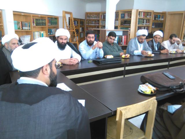 حضور نمایندگان مقام معظم رهبری در حوزه علمیه حضرت ابوطالب (ع)