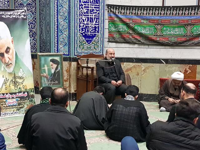 مجلس سوگواری شهادت سردار سپهبد قاسم سلیمانی