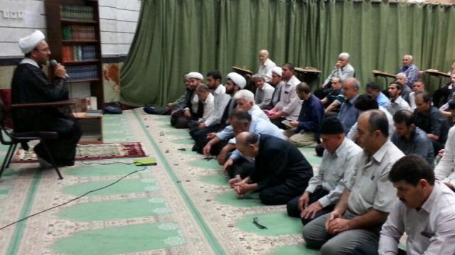 مجلس ختم شهدای حج - حوزه علمیه حضرت ابوطالب - مسجد منیریه